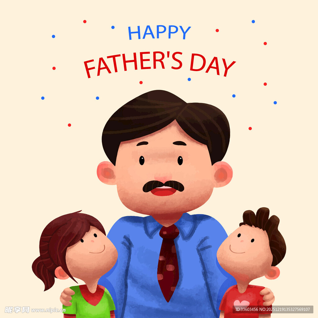 父亲节父子温馨瞬间