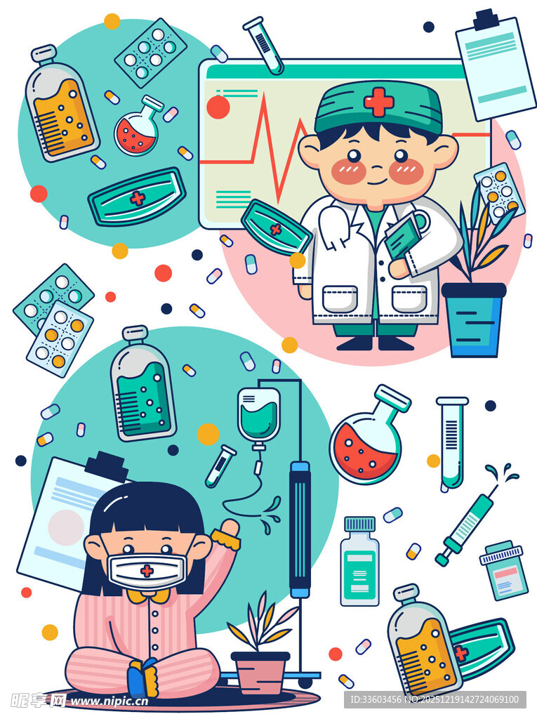 儿童趣味科学实验场景