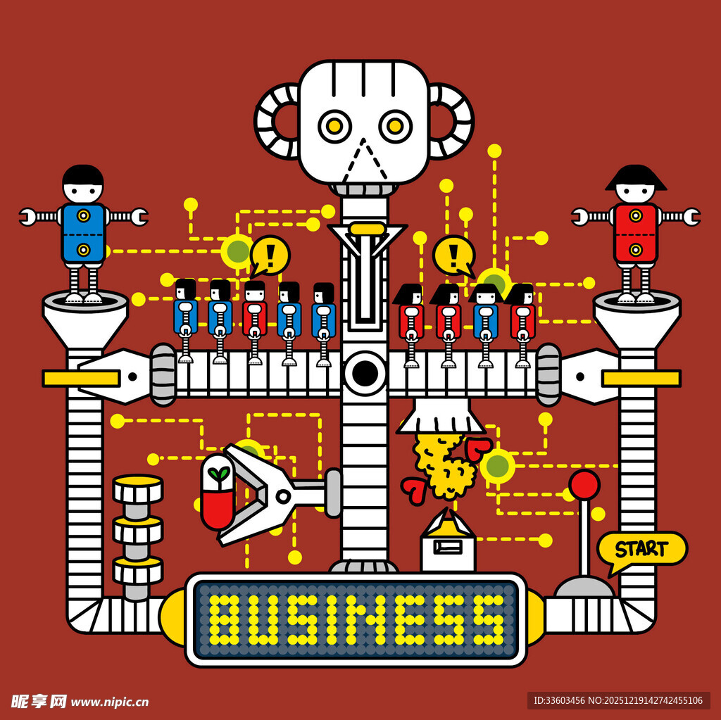 商业竞争中的科技对决