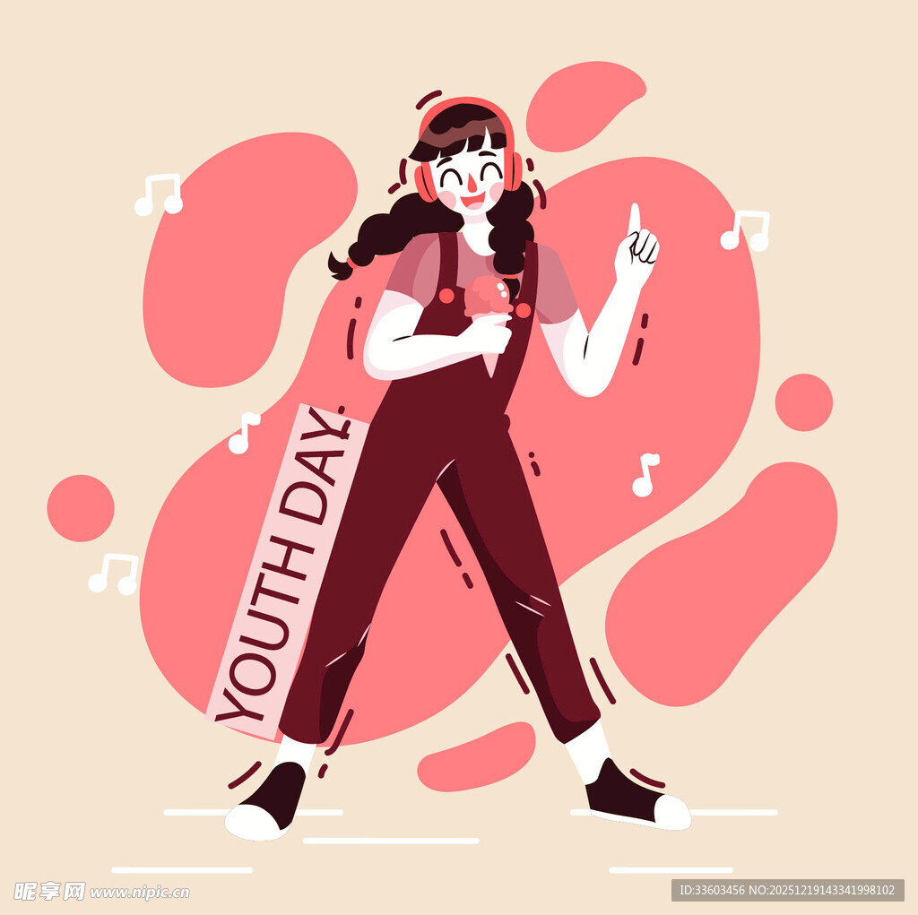 时尚女孩的购物狂欢