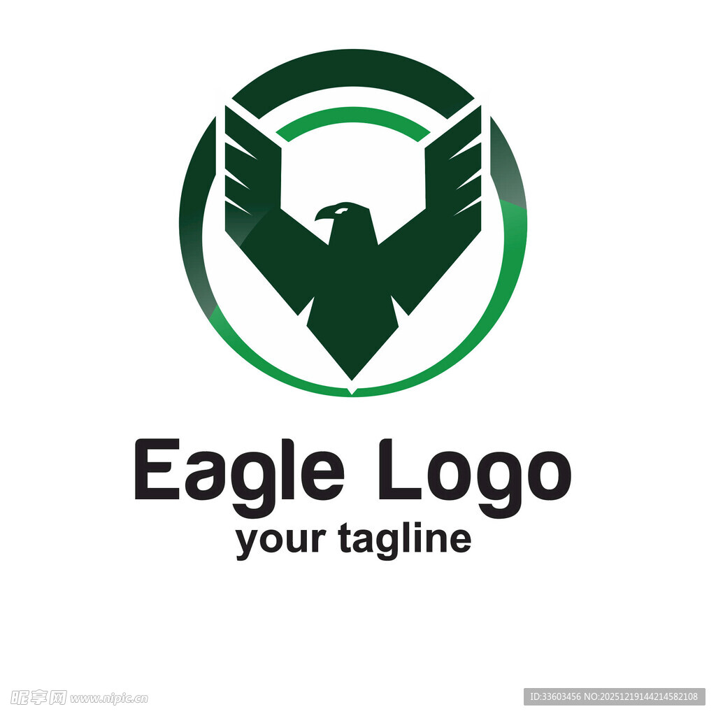 鹰形标志设计