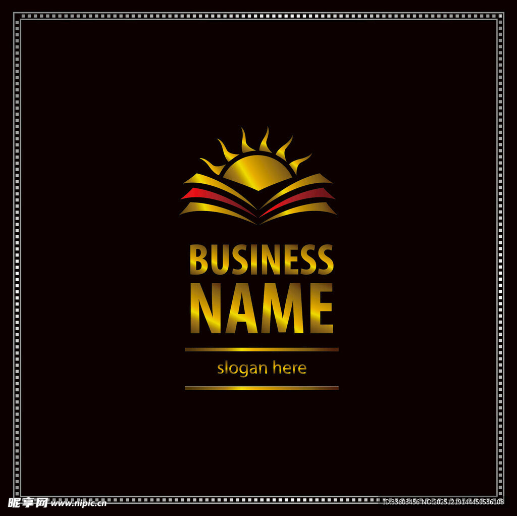 创意商业标志设计示例