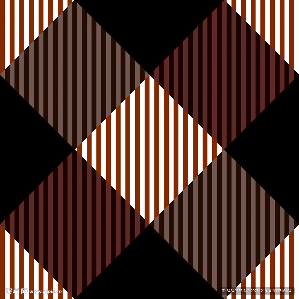 几何条纹拼接图案