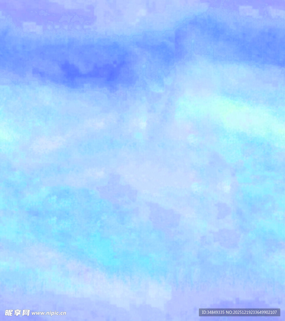 梦幻蓝紫色水彩背景纹理