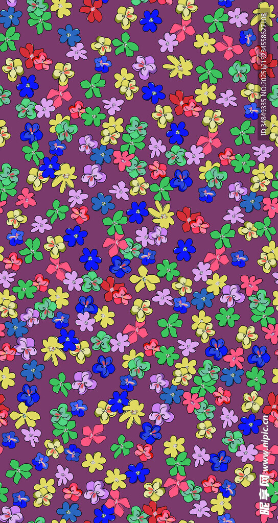 多彩糖果粒特写