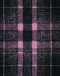 粉色黑色格纹织物纹理