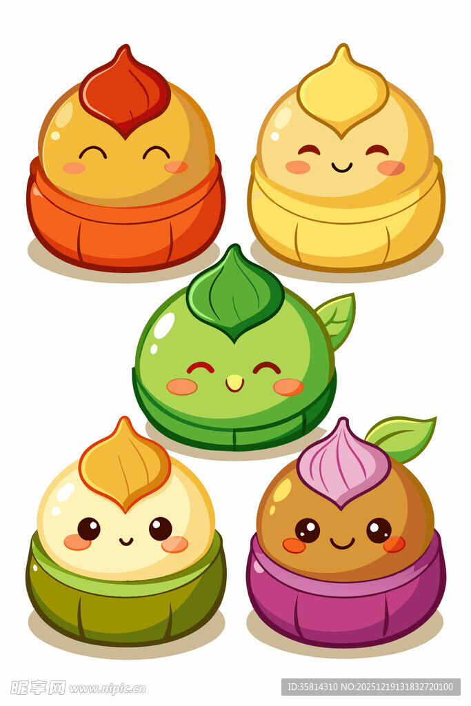 可爱卡通小点心集合