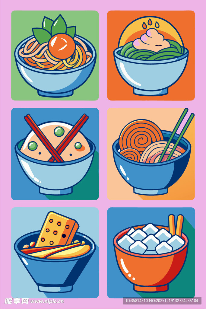 多彩美味面食集锦