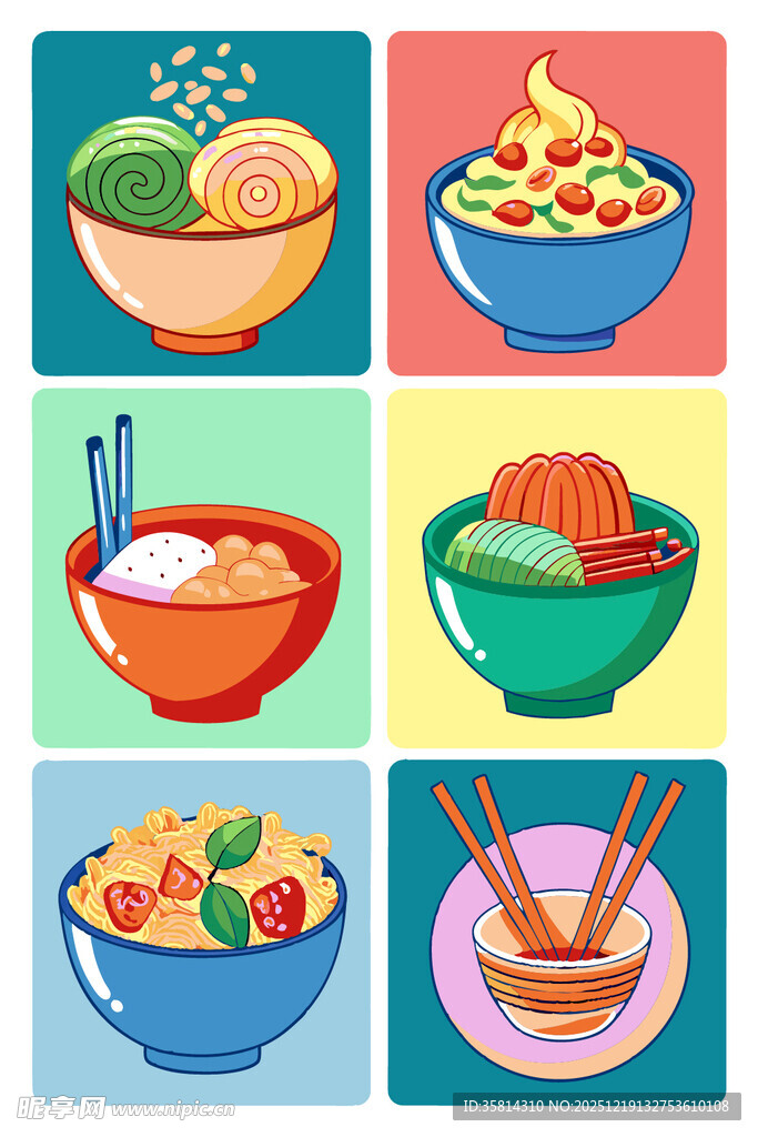 多彩美味面食集锦