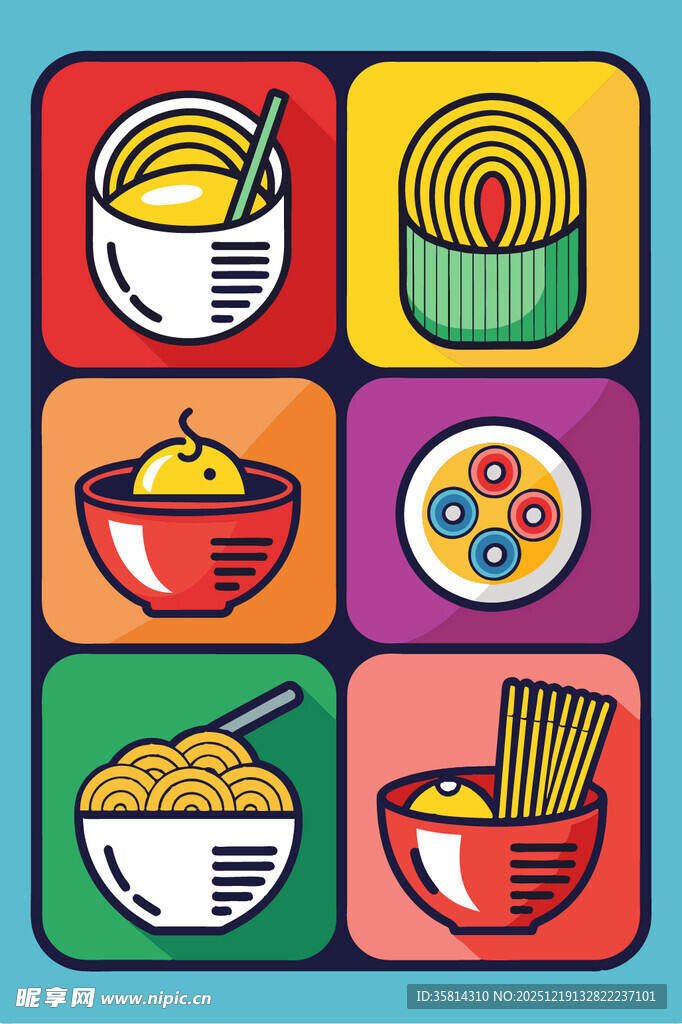 多彩面食美食集合