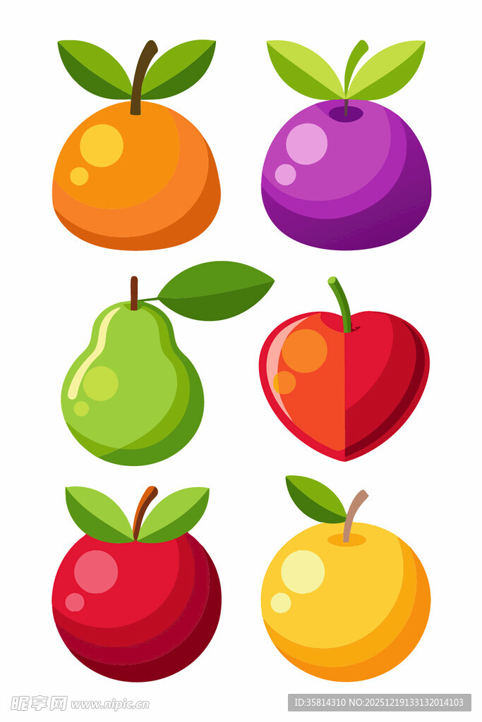 多彩水果集合
