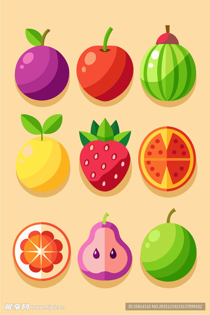 缤纷水果集合