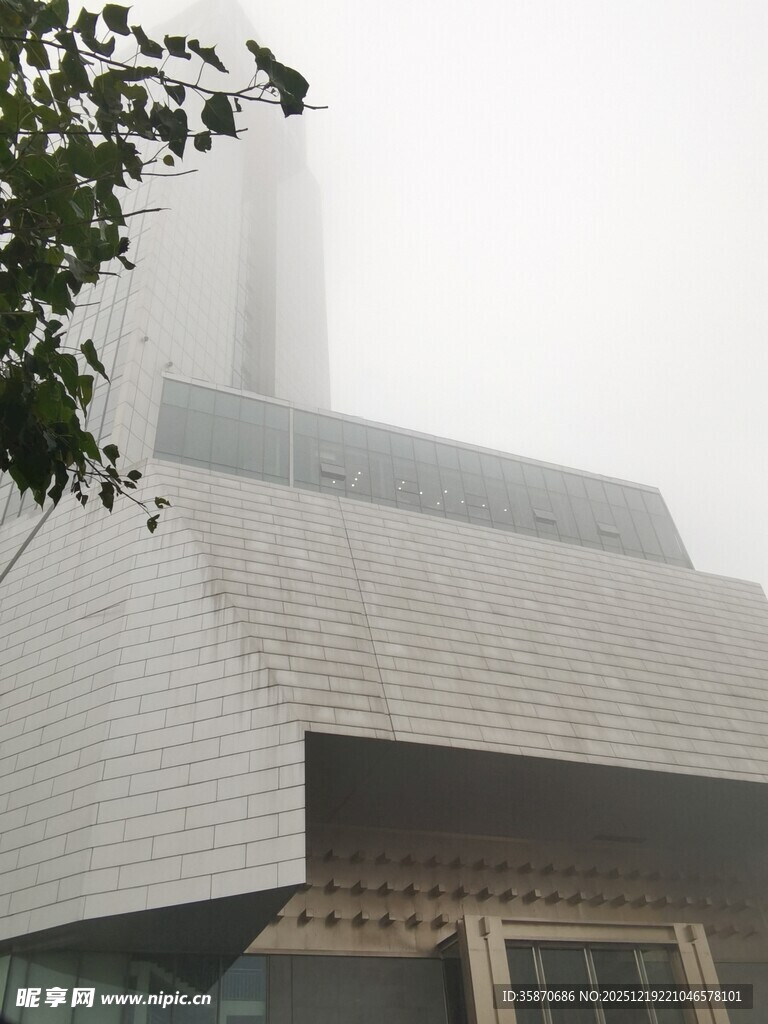 现代建筑外观局部景象