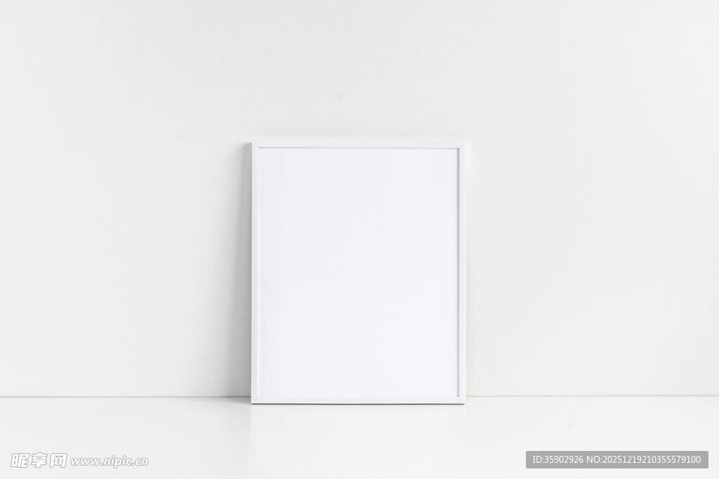 空白相框展示简约背景