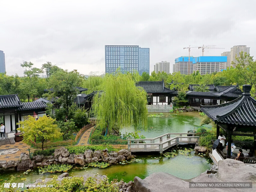 中式园林景观古韵雅致