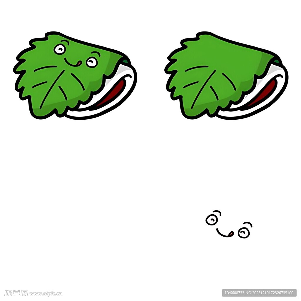 鳄鱼变树叶的有趣动画