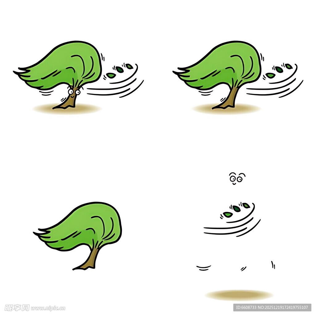 树叶飘落动画效果展示