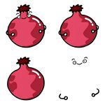 可爱石榴卡通形象集合