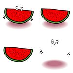 西瓜切块动态效果展示