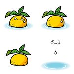 可爱柠檬表情变化过程