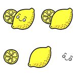 可爱卡通柠檬表情集合