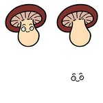 可爱蘑菇卡通形象