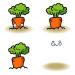 胡萝卜表情变化动画