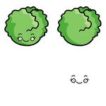 可爱卷心菜卡通形象