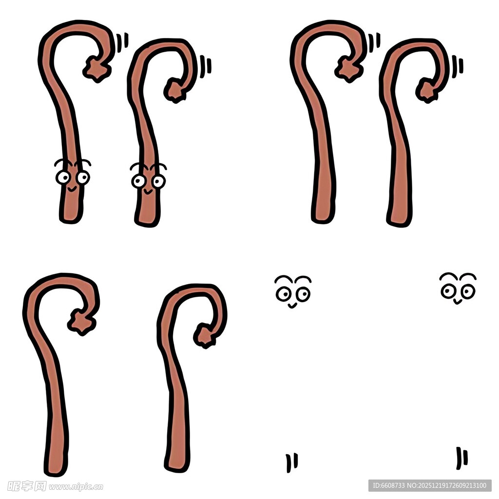 圣诞拐杖糖绘制步骤图