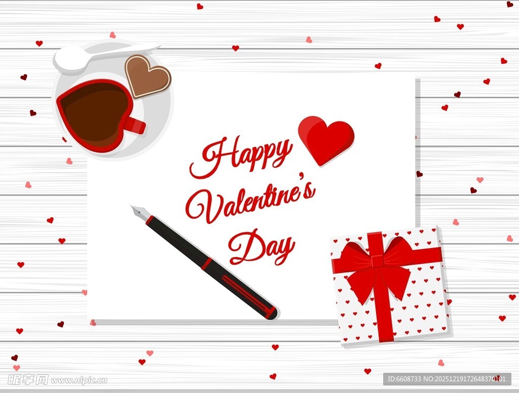 情人节温馨装饰场景