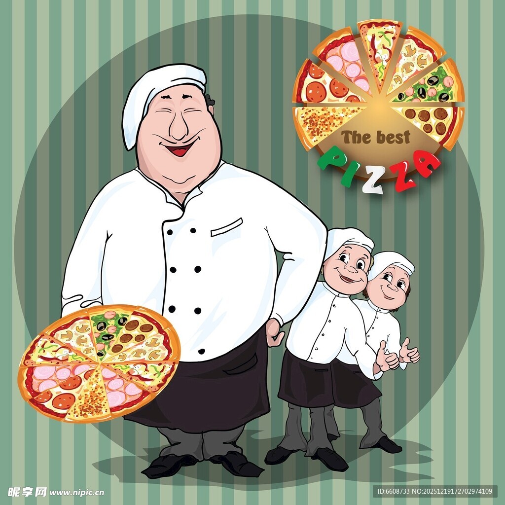 厨师父子与美味披萨