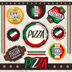 意大利披萨主题装饰元素