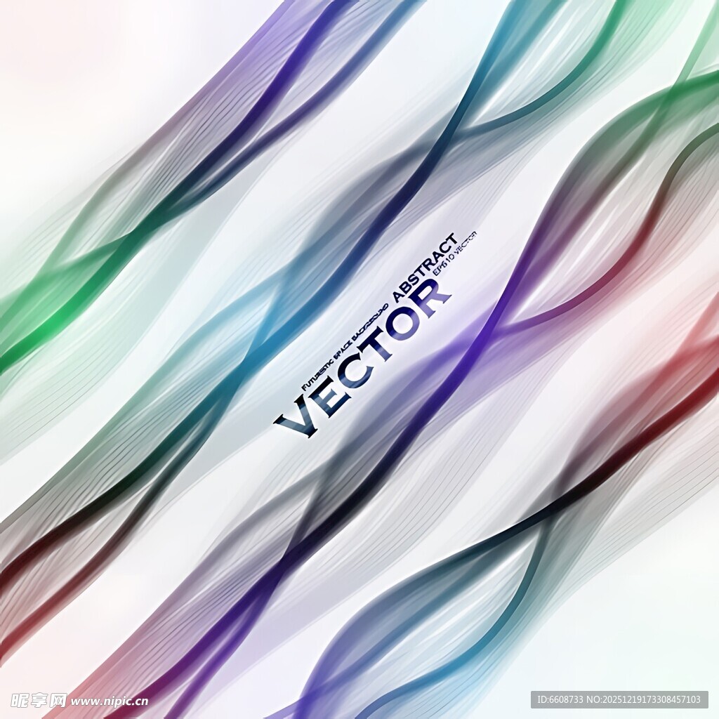 几何线条抽象矢量背景图