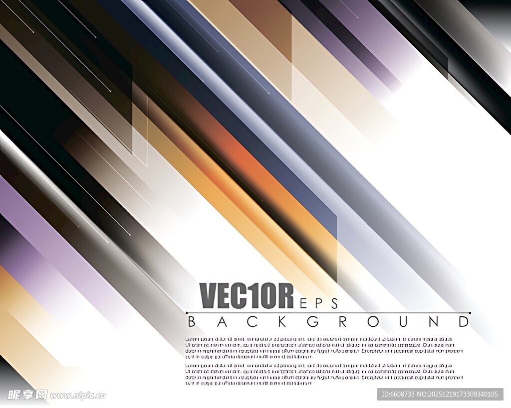 几何线条抽象矢量背景图