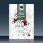 抽象艺术风地图封面设计
