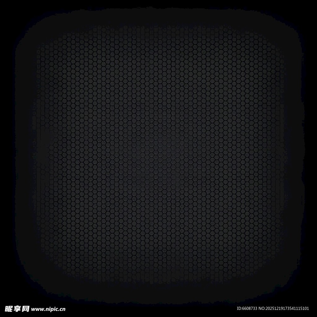 黑色网状方形物件