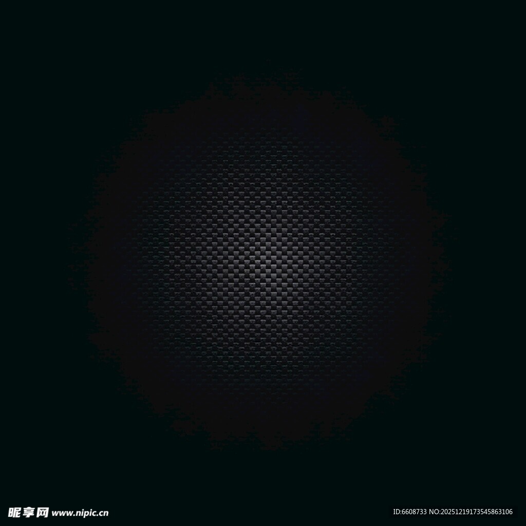 黑色渐变半调图案背景