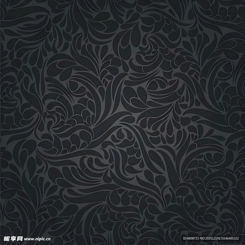 深色花纹背景图案