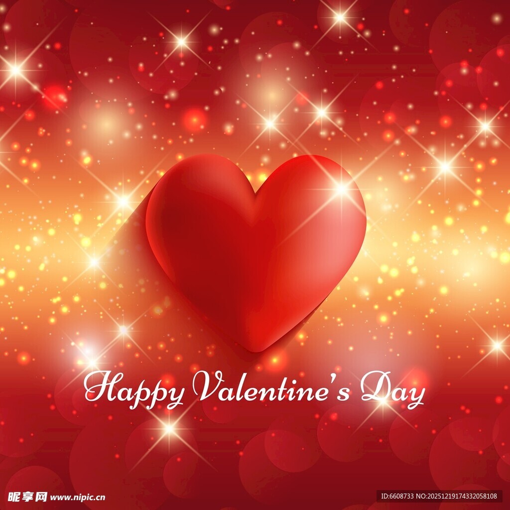 情人节爱心背景图