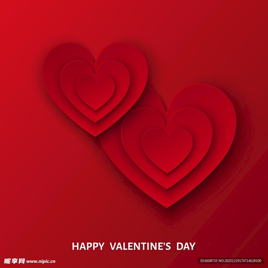 情人节爱心背景图