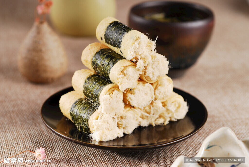 美味澳门风味海苔蛋卷