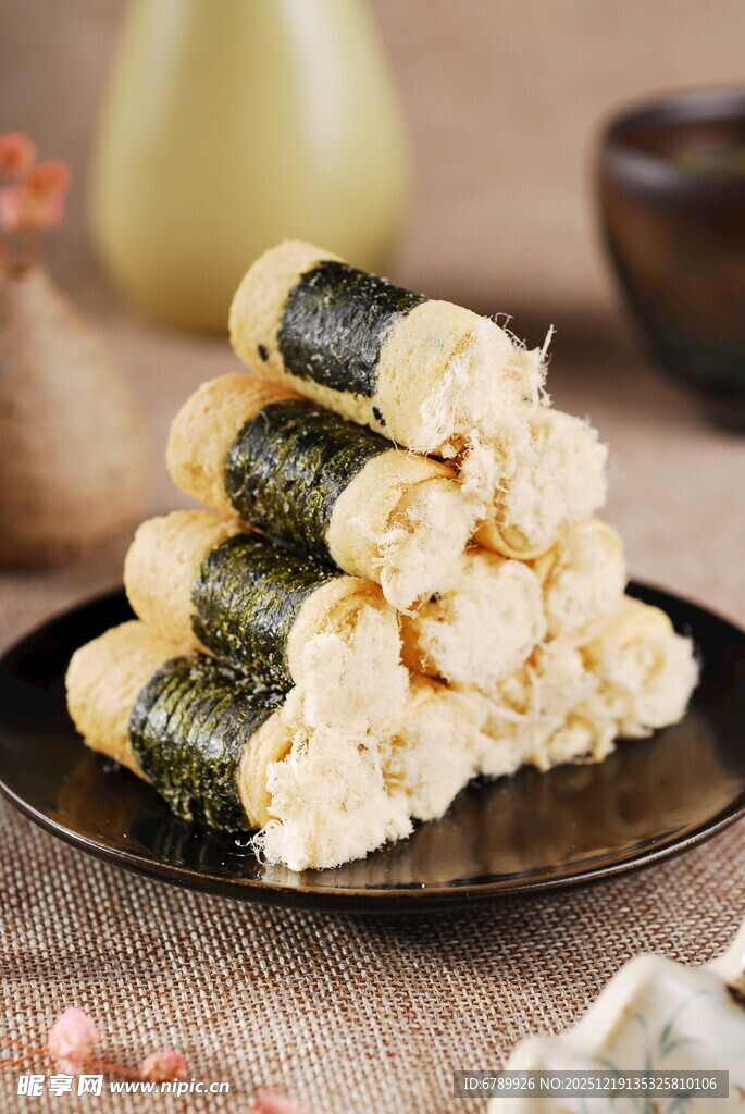 美味澳门风味海苔蛋卷