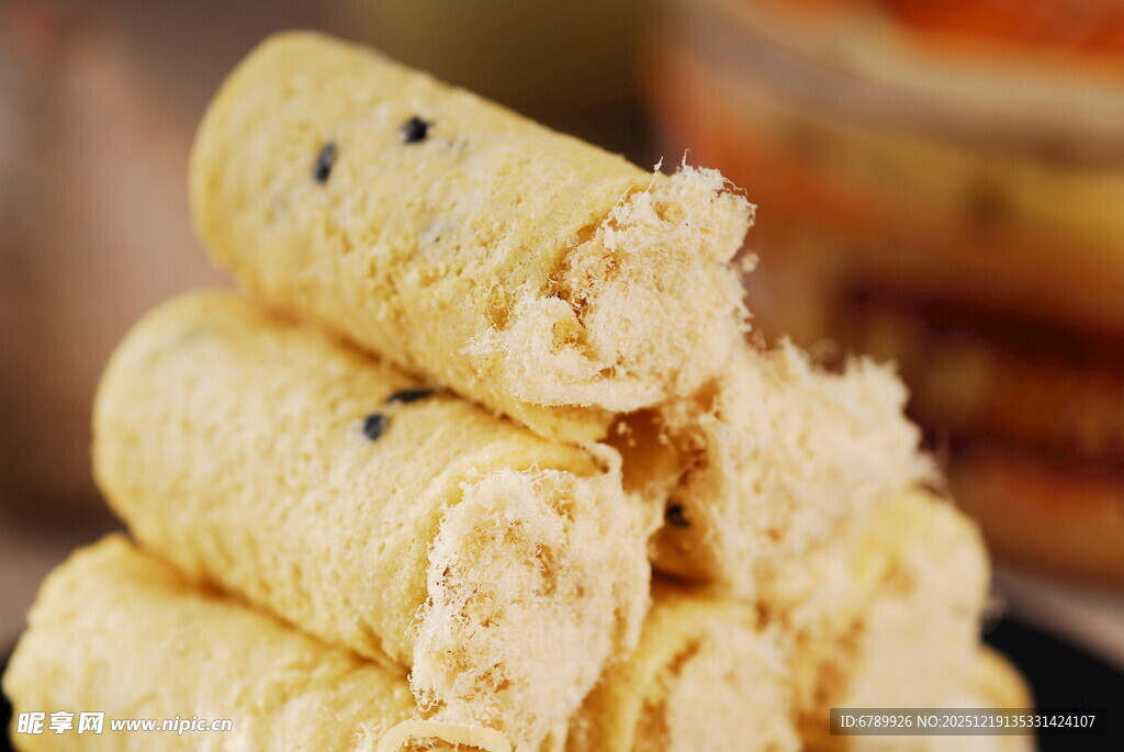 美味澳门风味蛋卷