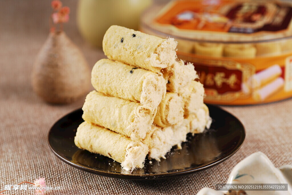 美味澳门风味蛋卷