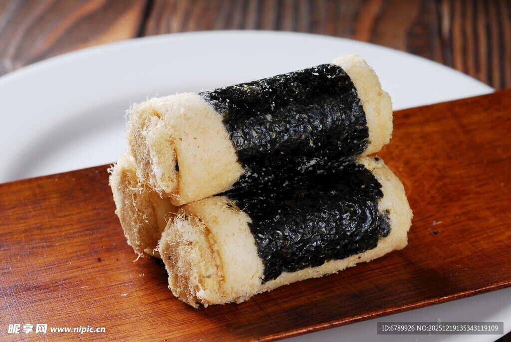 美味澳门风味海苔蛋卷