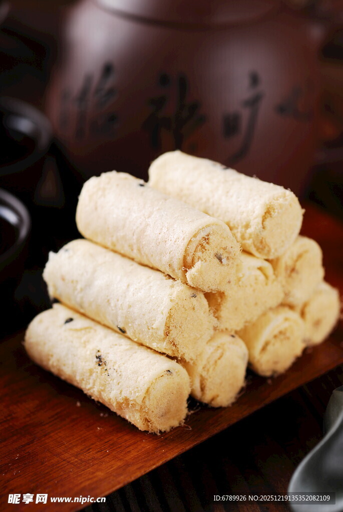 美味澳门风味蛋卷