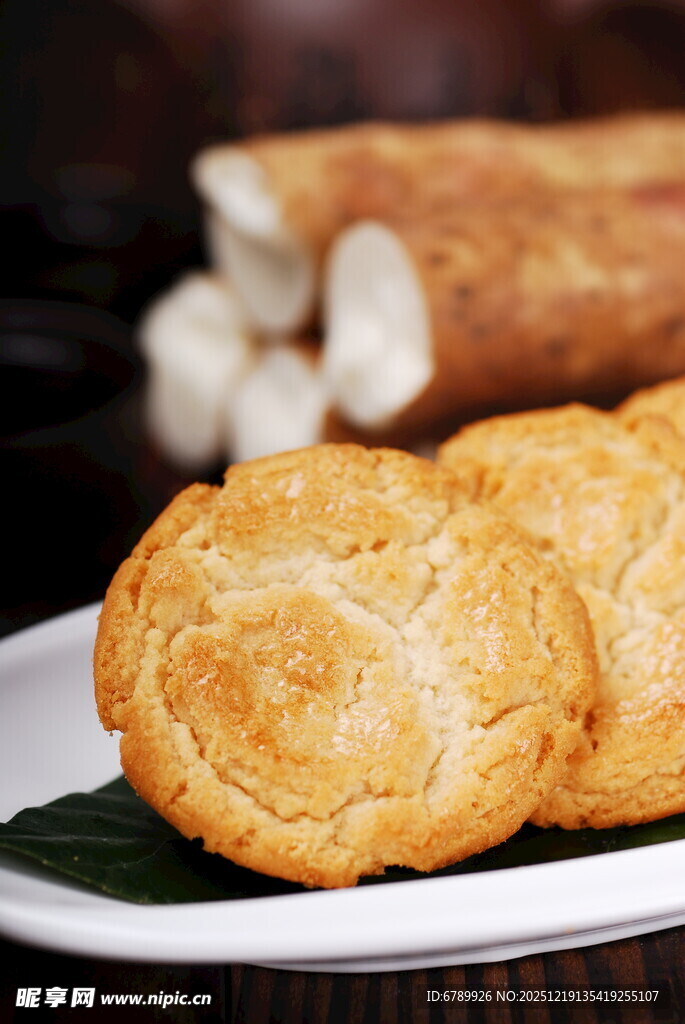 美味酥脆桃酥饼