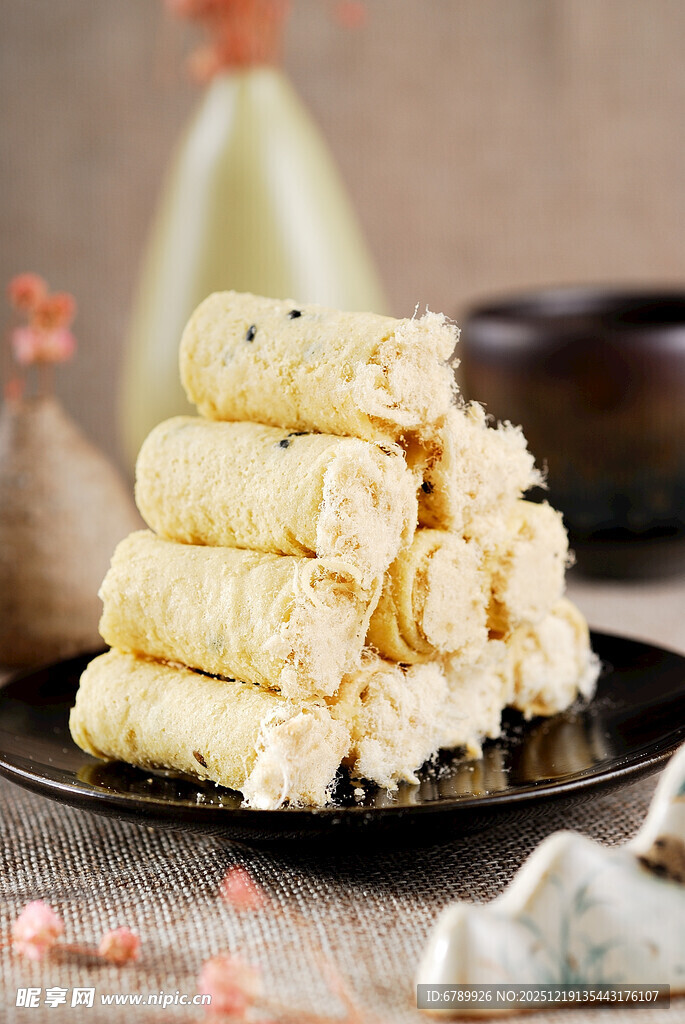 美味澳门风味蛋卷