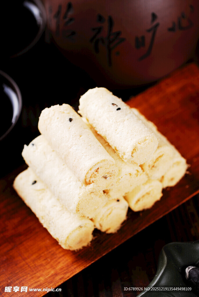 美味澳门风味蛋卷