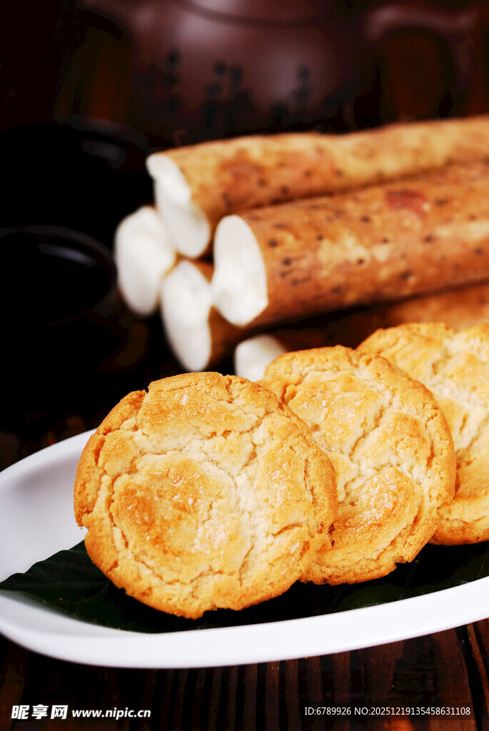 美味酥脆桃酥饼